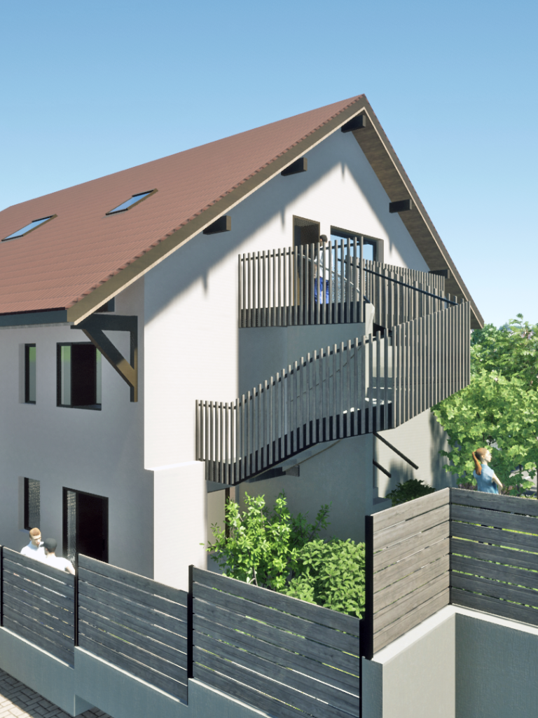 Aménagement 5 logements dans une ferme existante - Armoy (74)