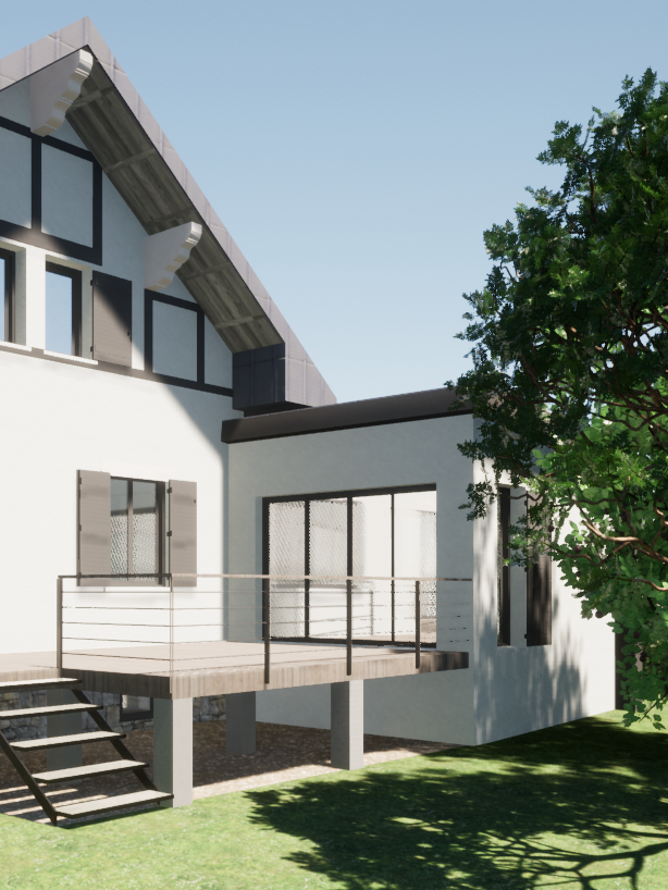 Création de 3 chalets neufs - Châtel (74)